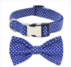 Bowtie puppy collar